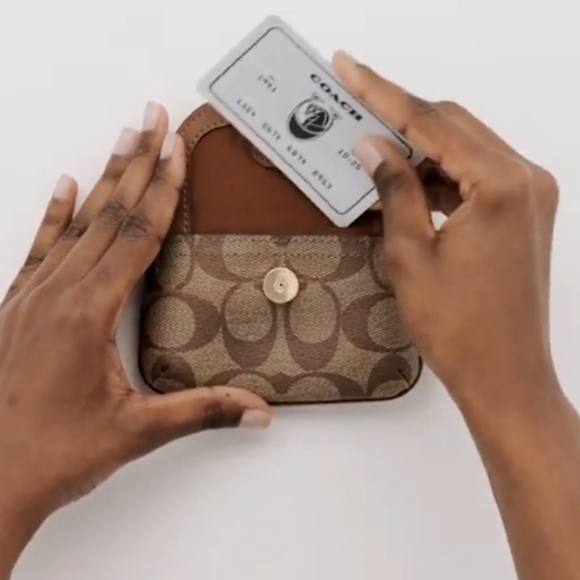 SOLD COACH | Pennie Card Case - Picture 11 of 14